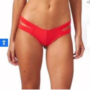Montce Red Euro Bikini bottom